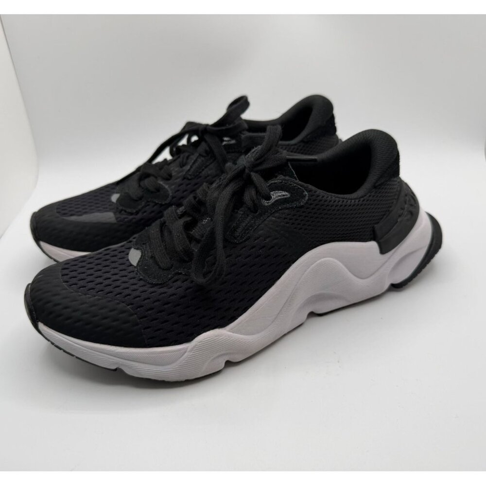 Sorel Kinetic Renegade Women's Size 8 Black Low Top Lace Up Running Sneakers